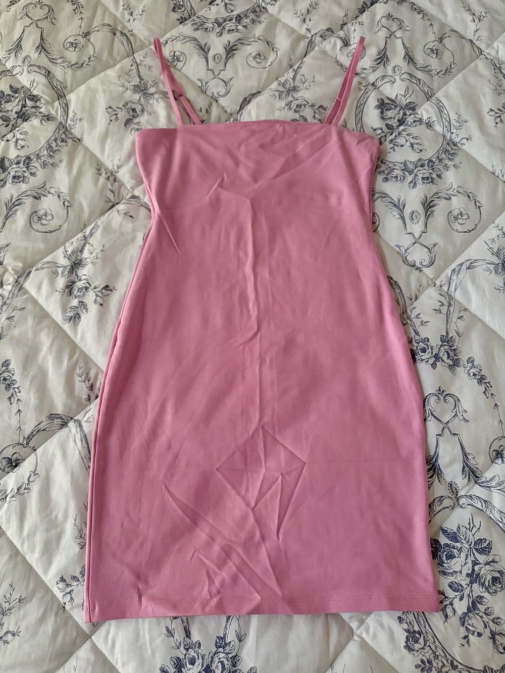 Zara Pink Spaghetti Strap Mini Dress